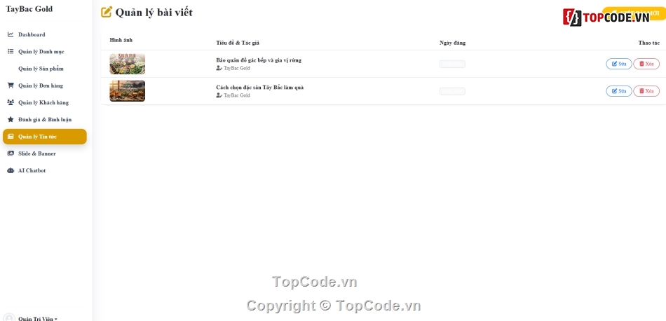Web đặc sản,bán đồ ăn,code bán hàng